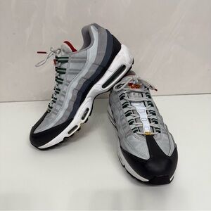 Men's Gray and Black Nike Air Max 95 “Prep School”